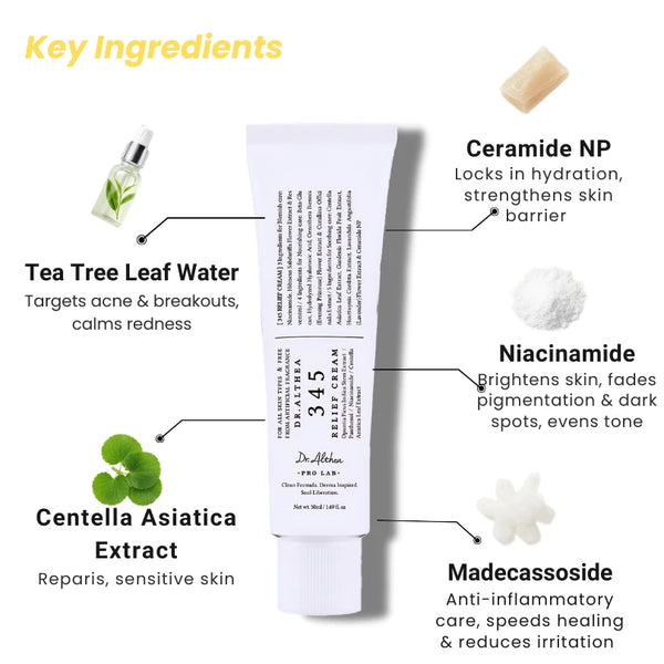Dr. Althea 345 Relief Cream™ | Korean Skin Repair Formula