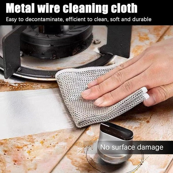 Non Scratch Dish Wash Cloth (Pack of 5)