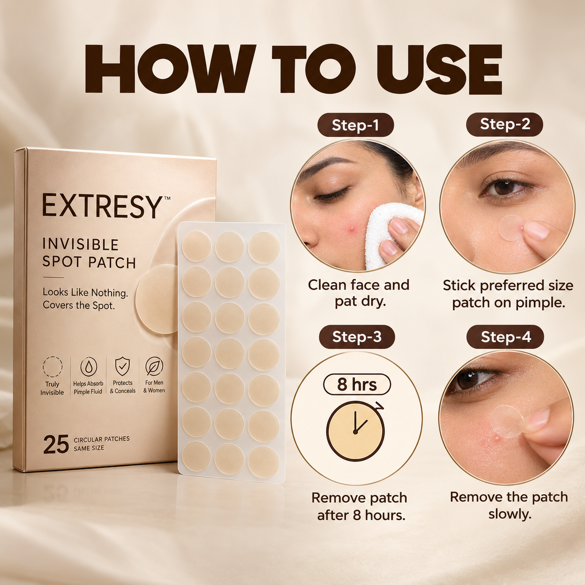 Invisible Acne Pimple Patches (Buy 1 Get 1 One Free)