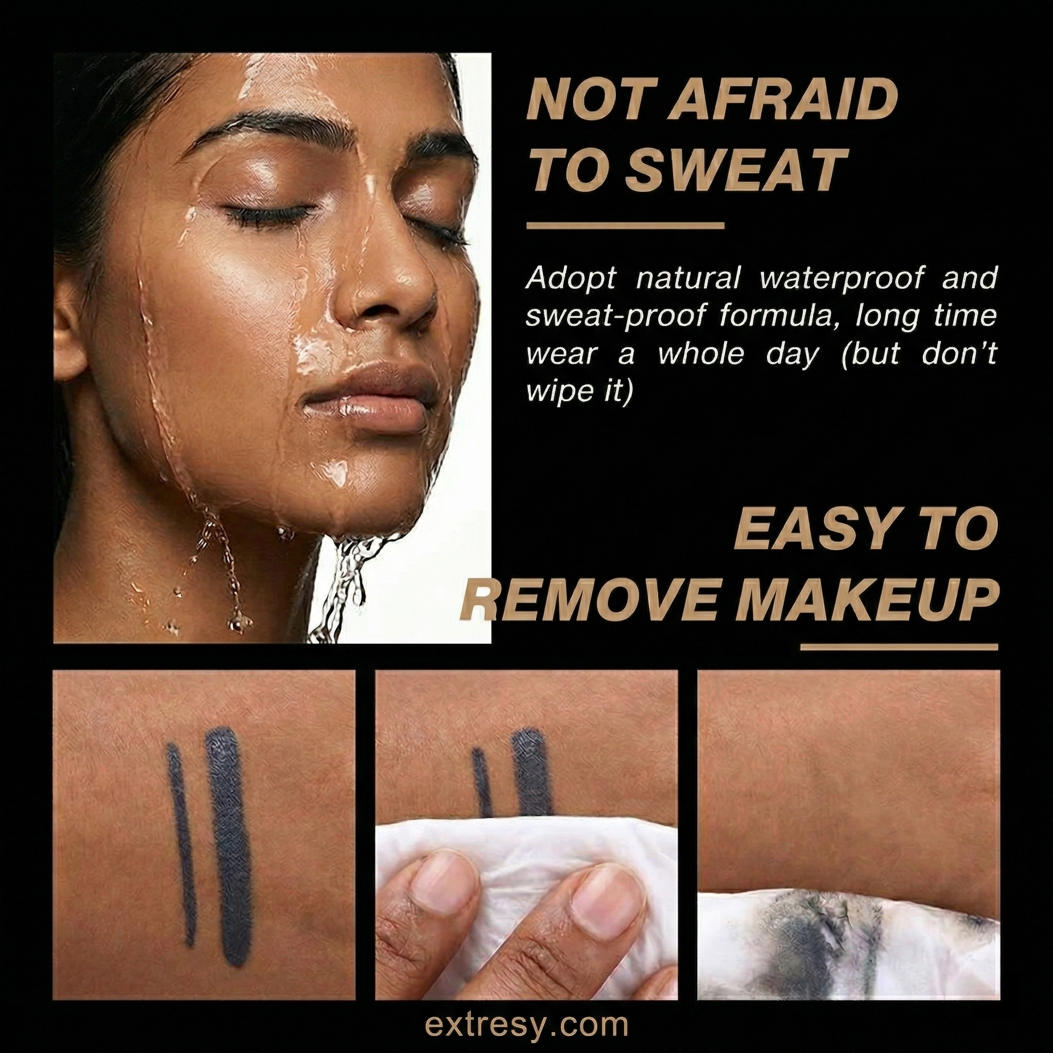 Waterproof Gel Eyeliner          (Pack of 2)